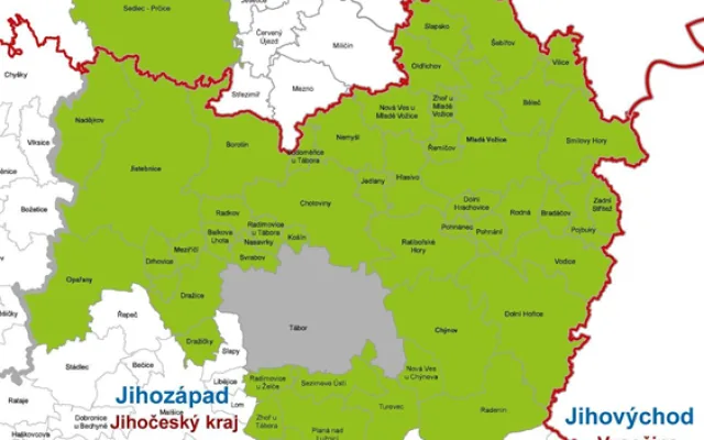 Území MAS Krajina srdce zahrnuje region 50 obcí, kde žije 36 000 obyvatel.