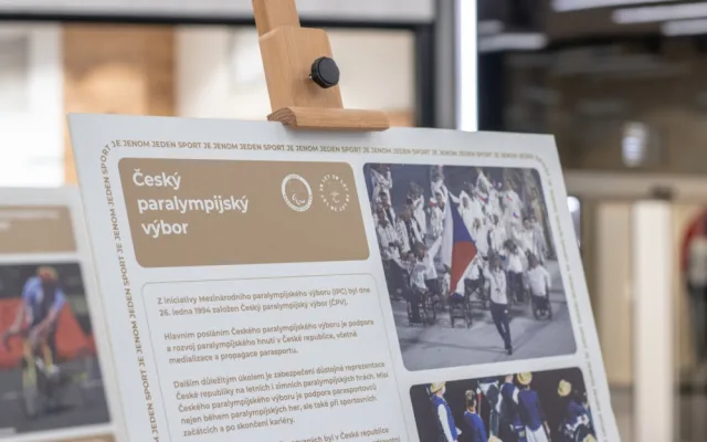 IGY hostí výstavu Českého paralympijského výboru