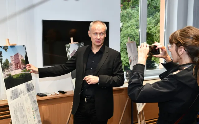 Autor návrhu architekt Marek Chalupa