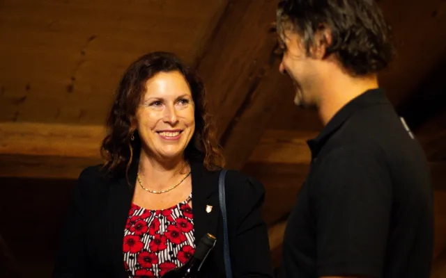 Mezi hosty byla také českobudějovická primátorka Dagmar Škodová Parmová.