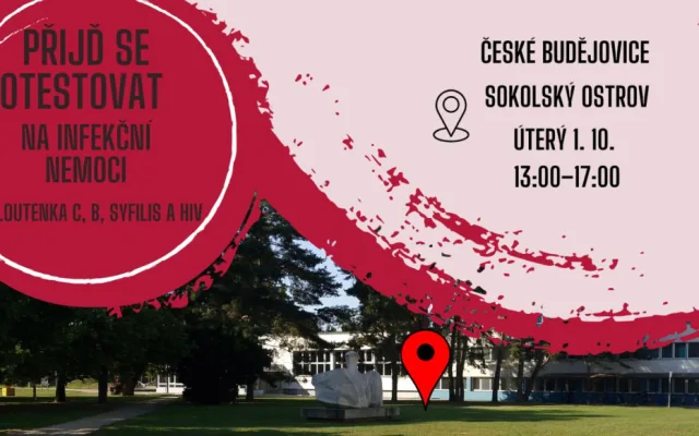 Stačí kapka krve. Nechte se zdarma a anonymně otestovat na infekční nemoci