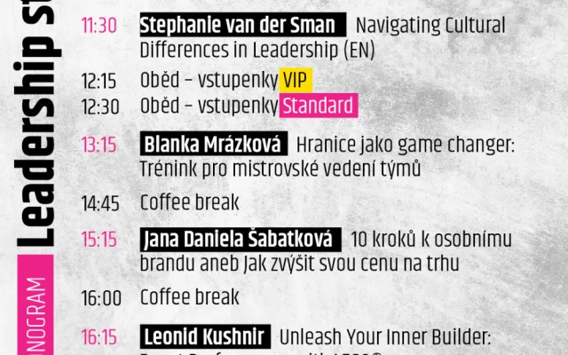 Již 1. října v Českých Budějovicích proběhne byznysová konference BYZON