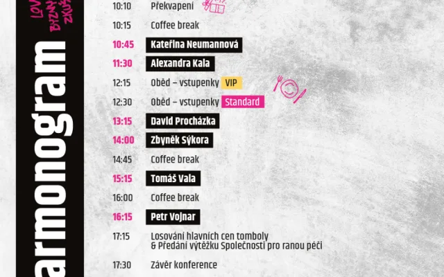 Již 1. října v Českých Budějovicích proběhne byznysová konference BYZON