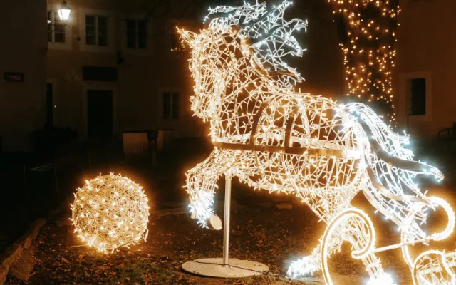 Užijte si adventní čas v Českém Krumlově s extra porcí světel