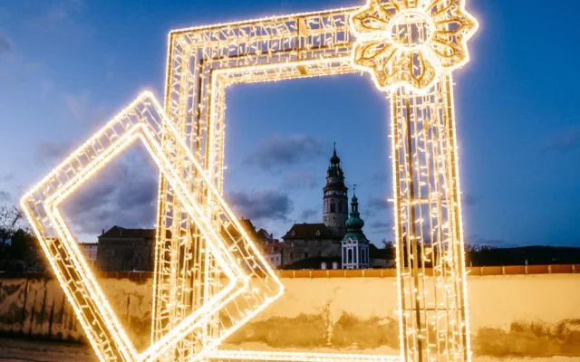 Užijte si adventní čas v Českém Krumlově s extra porcí světel