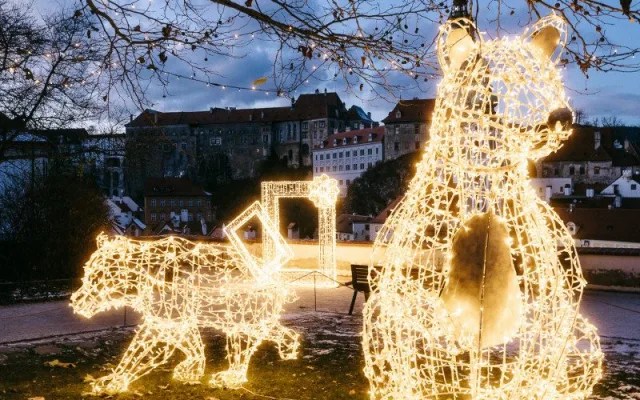 Užijte si adventní čas v Českém Krumlově s extra porcí světel