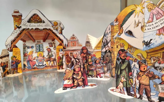 Papírové betlémy a adventní dílny v Českém Krumlově: Objevte kouzlo tradice i kreativity