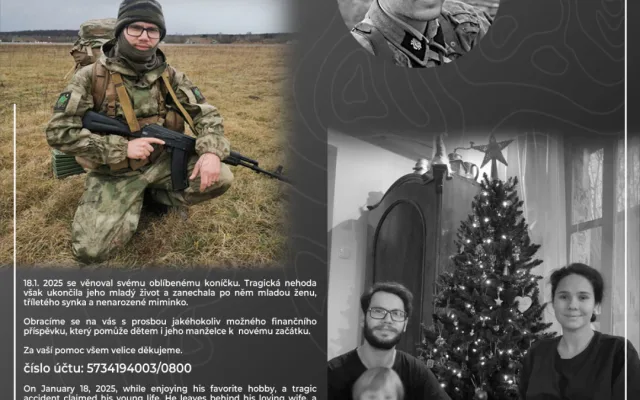 Tragická nehoda vojenského vozidla u Horního Dvořiště po sobě zanechala dvě truchlící rodiny. Pomoci jim může veřejná sbírka