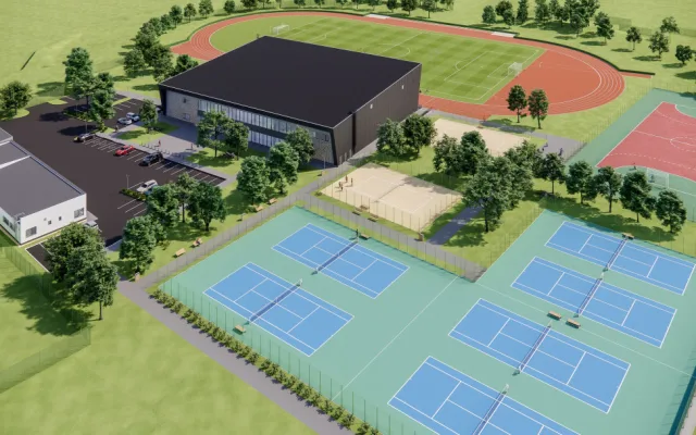 Jihočeská univerzita investuje v tomto roce stovky milionů do rekonstrukcí a obnovy. Zbrusu nový bude třeba sportovní areál, kde už práce naplno běží