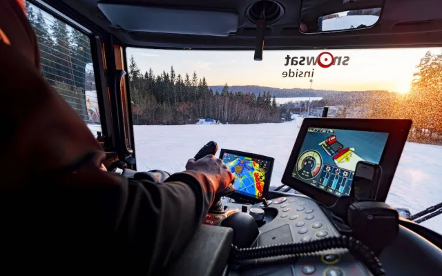 Rodinný areál Lipno jako první v České republice pořídil rolbu s unikátní technologií SNOWsat LiDAR