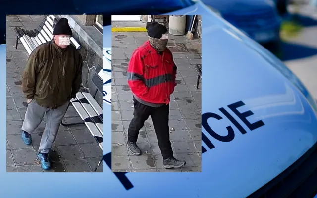 Zloděj se vloupal do nádražní budovy. Policie pátrá po dvojici na fotografiích