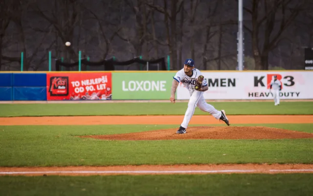 Zlepšený výkon baseballistů Sokola Hluboká přinesl první letošní výhru