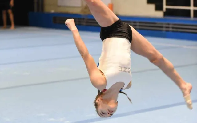 Nadějná gymnastka Jihočeského kraje, to je Anna Beerová