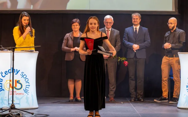Nadějná gymnastka Jihočeského kraje, to je Anna Beerová