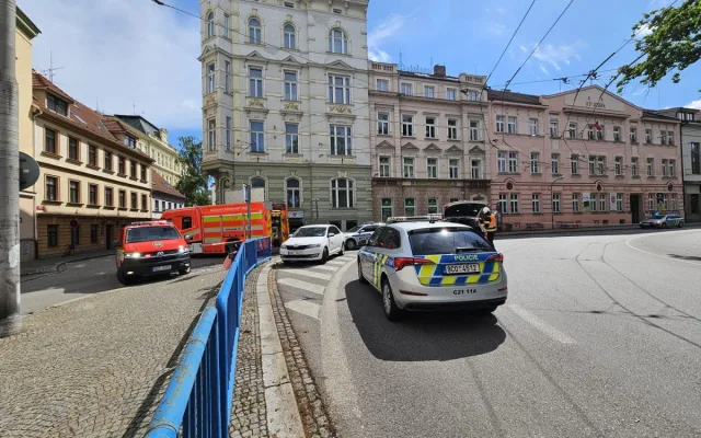 Kvůli úniku plynu evakuovali v centru Budějovic několik domů