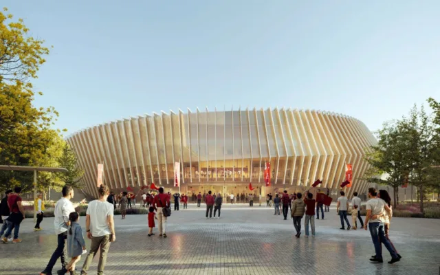 Kraj zná podobu nové haly na míčové sporty. Stát by mohla v roce 2028