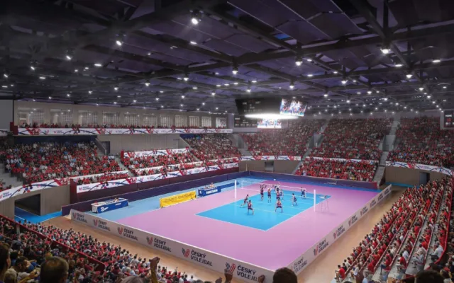 Kraj zná podobu nové haly na míčové sporty. Stát by mohla v roce 2028