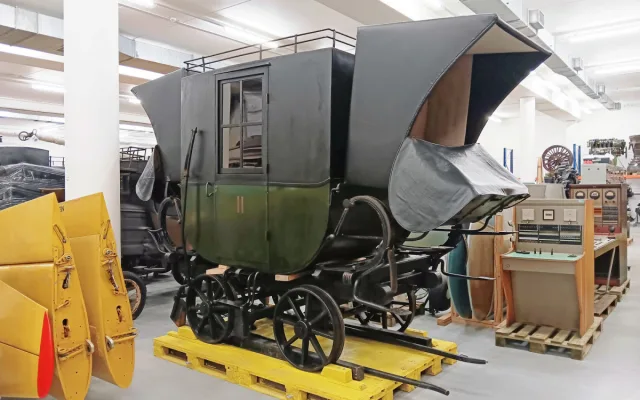 Vůz Hannibal - zdroj: Národní technické muzeum Praha