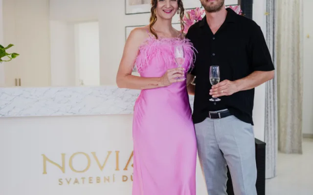 NOVIAS: Svatební ráj v novém kabátě. Zákaznice čeká noblesa, elegance i pohodlí