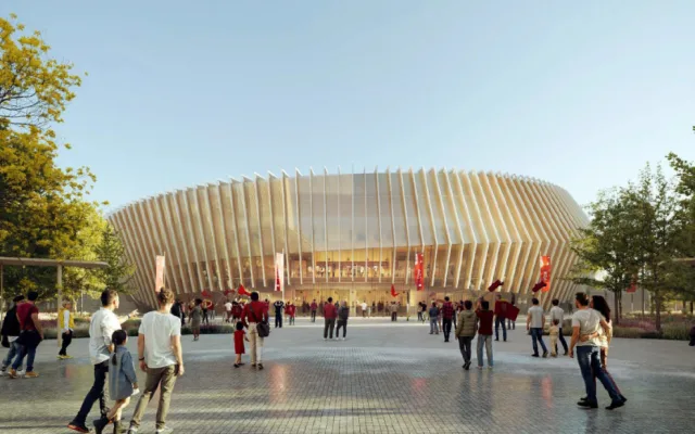 Vítězné dílo od Sdružení WilkinsonEyre + Boele architekti.