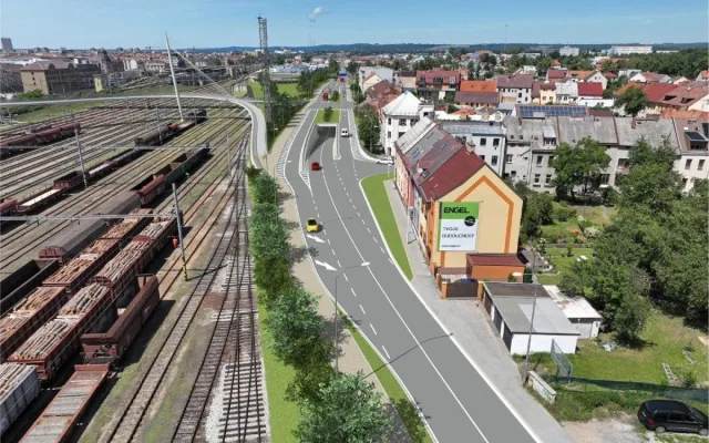 Kraj má povolení na tunel pod nádražím. Stavba začne na konci příštího roku