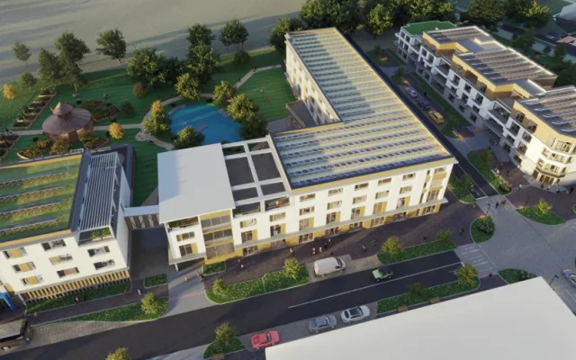 V Třeboni zahájila jihočeská skupina Invest Gate výstavbu centra dlouhodobé péče