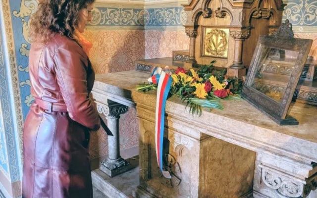 Hardtmuthova hrobka prošla rekonstrukcí. Lidé si ji mohou prohlédnout