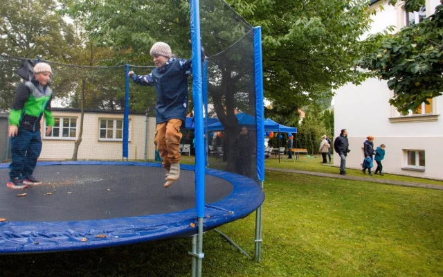 Slavnostní otevření nového sídla Autis Centra v Českých Budějovicích.