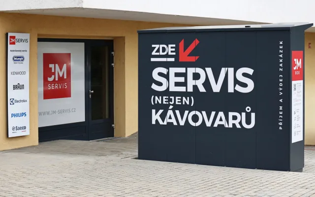 Kávovar do servisu? Přivezte ho klidně i v noci