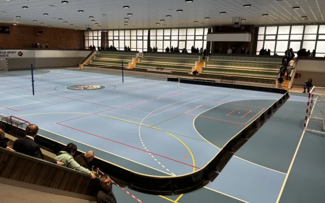 Třeboň otevřela zrekonstruovanou sportovní halu. Město už chystá další přístavbu