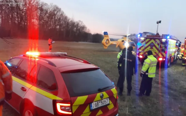 U Zlivi se srazily dva vlaky. Na místě je přes 40 zraněných, dva těžce