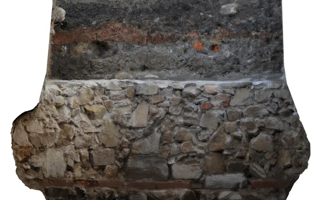 Žádné hradby ani stínadla. Archeologický průzkum stavbu galerie nezdrží