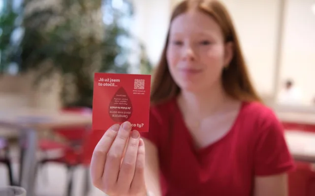 Už 23 let pomáhá. Valentýnská kapka krve vede žáky k dobrovolnému dárcovství