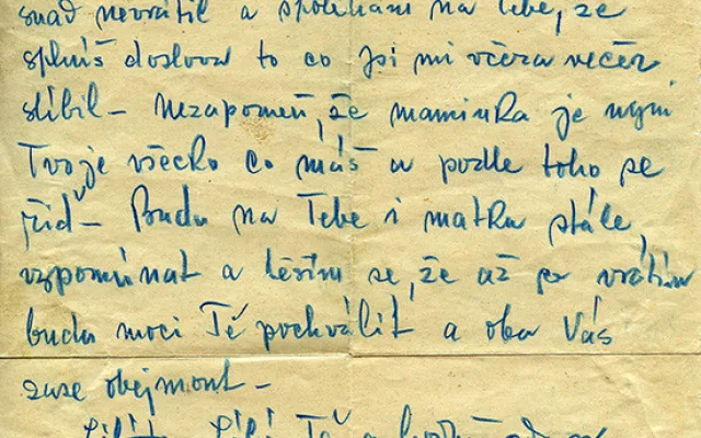 České Budějovice objektivem Milana Bindera a perem Martina Maršíka: Dopisy vyprávějí smutný příběh