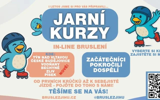 Inline bruslení ožívá v jižních Čechách a láká nové nadšence