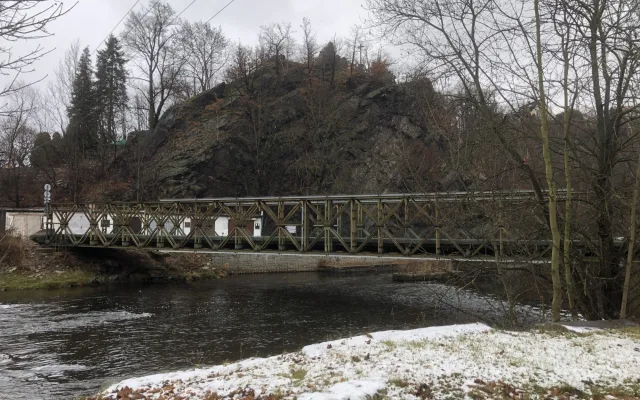 Český Krumlov plánuje stavbu nového mostu u pivovaru za 55 milionů korun