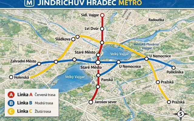 Tunel pod Lipnem a metro pod Hradcem. Jihočeské radnice se humoru nebojí