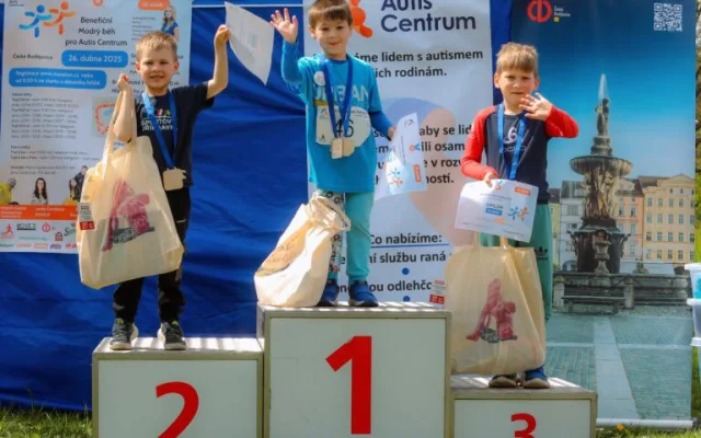Benefiční Modrý běh pro Autis Centrum se poběží ve Stromovce