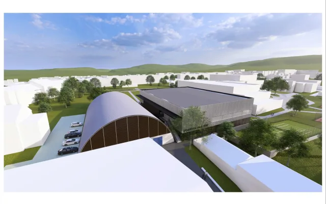 Písek začal stavět sportovní halu za více než 130 milionů korun