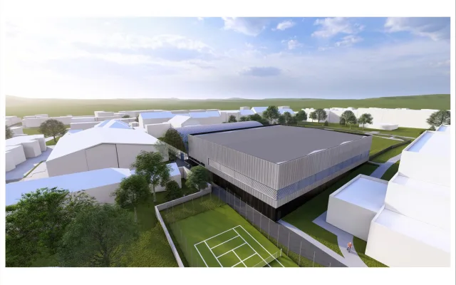 Písek začal stavět sportovní halu za více než 130 milionů korun