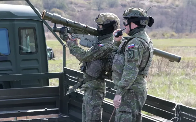 Protivzdušná obrana v akci. Vojáci cvičili zásahy proti dronům