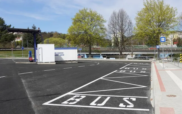 Rekonstrukce autobusového nádraží ve Vimperku finišuje, čeká se na kolaudaci