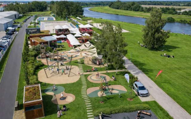 V ČEZ Areálu Vltava vznikne hokejová fanzóna s burgery