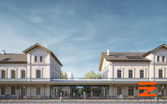 Nádraží v Táboře čeká rekonstrukce za 164 milionů korun