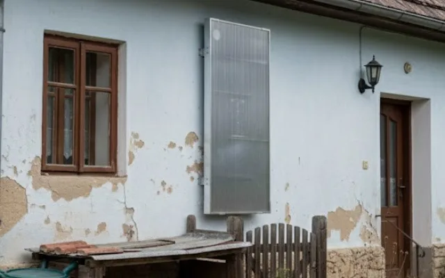 Solární panely zajistí teplo a sucho zdarma