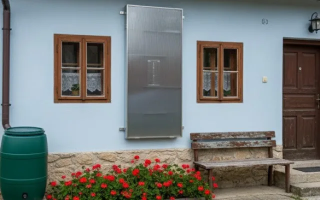 Solární panely zajistí teplo a sucho zdarma