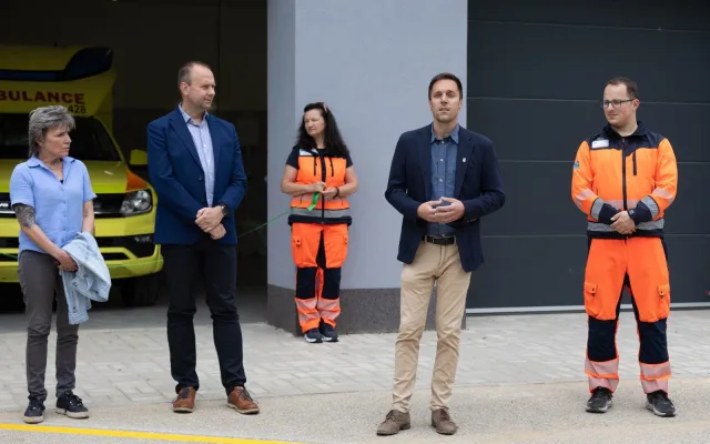 Jihočeská záchranná služba zahájila provoz na dvou výjezdových základnách