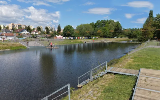 Na Malši vznikne samoobslužný přívoz, unikátní zařízení sveze přes řeku pěší i cyklisty