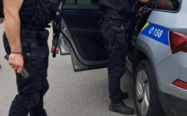 Policie ve Strakonicích zadržela ozbrojeného muže. Měl vzduchovku a střílet po kočce