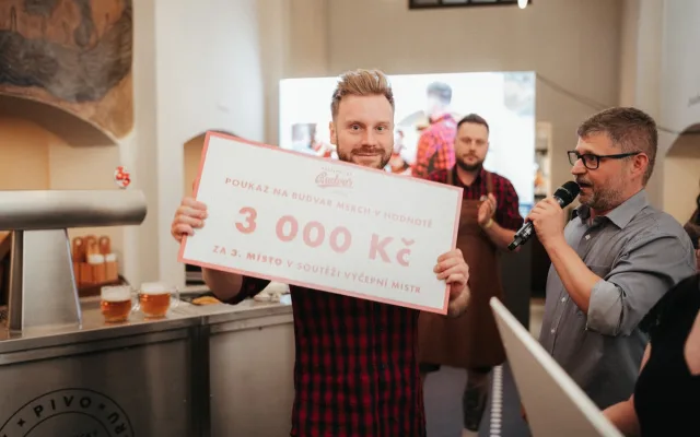 Budvar zná vítěze soutěže Mistr výčepní. Titul putuje do Olomouce